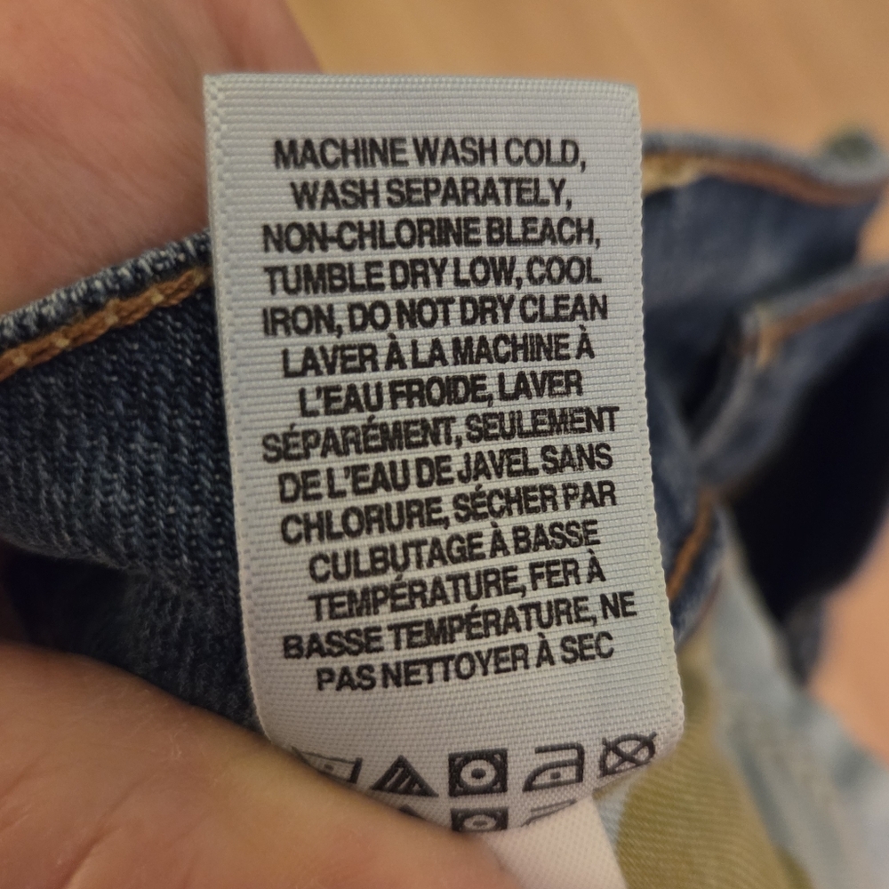 Lucky Brand Blue Straight Leg Jeans - Picture 7 of 7